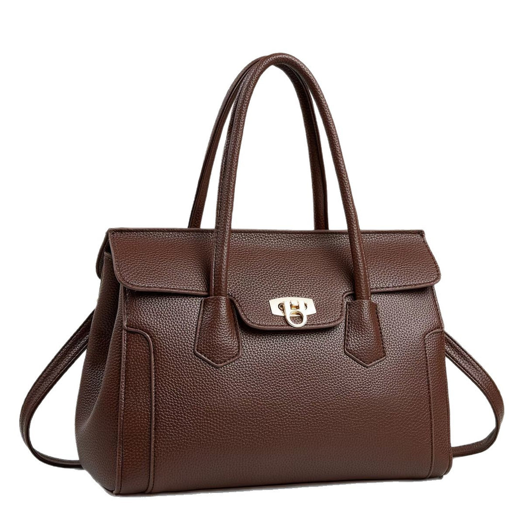 Damen elegante Handtasche mit praktischen Fächern und abnehmbarem Schulterriemen Nord Taschen