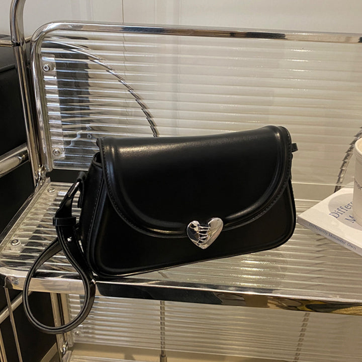 Damen Crossbody Tasche mit Herzen-Verschluss Nord Taschen