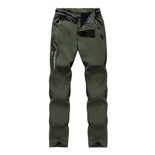 Damen Softshell-Trekkinghose mit vorgeformten Kniepartien, wasserabweisender Membran und Reißverschlusstaschen Nord Taschen