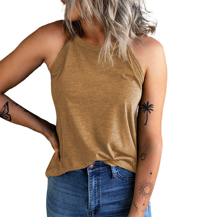 Damen Ärmeloses Sporttop mit lässigem Schnitt und feuchtigkeitsableitender Funktion