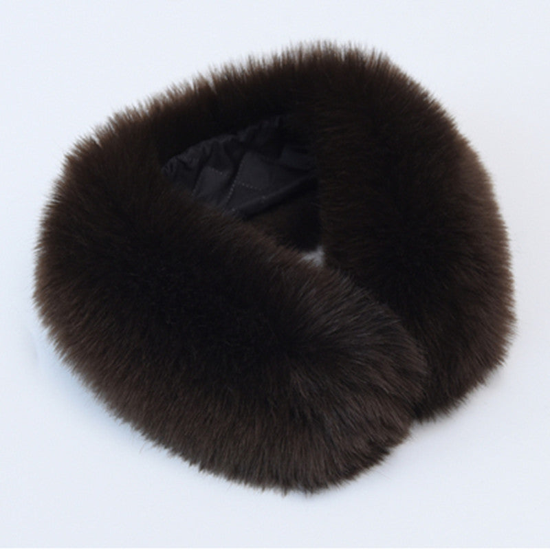 Damen Hochflor‑Loop‑Schal aus Kunstpelz mit weichem Futter Nord Taschen
