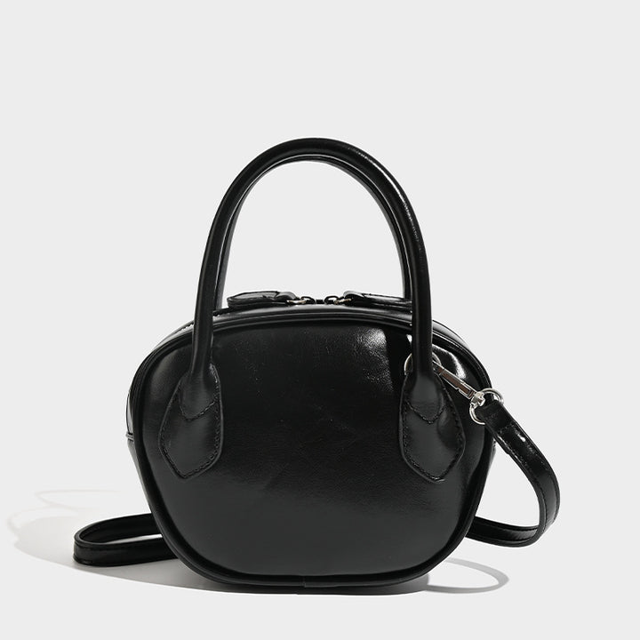 Damen Mini-Henkeltasche mit luxuriösen Lederakzenten Nord Taschen