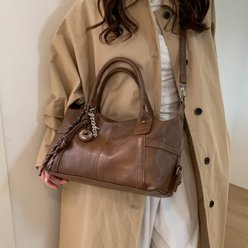 Damen modische Handtasche mit praktischen Außentaschen Nord Taschen