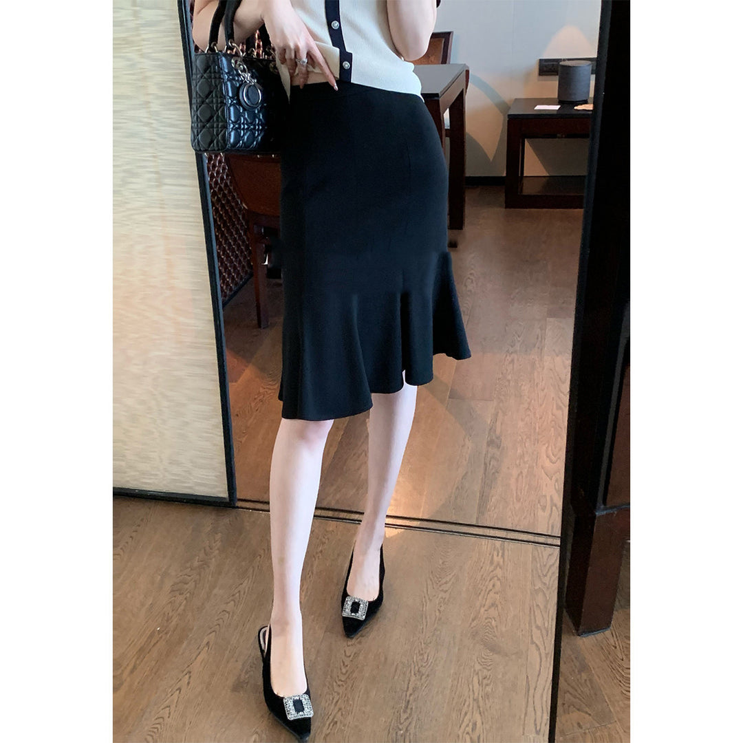 Damen Eleganter Stufenrock Nord Taschen