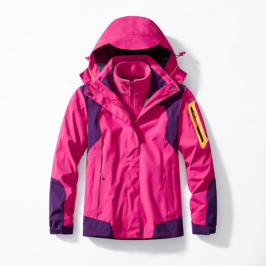 Herren atmungsaktive Outdoor-Windejacke Nord Taschen