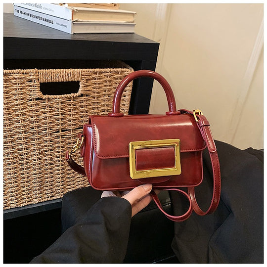 Damen Modische Umhängetasche mit eleganter Schnalle und verstellbarem Schulterriemen Nord Taschen
