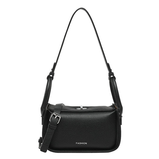 Damen Handtasche aus strukturiertem Kunstleder mit verstellbarem Trageriemen Nord Taschen