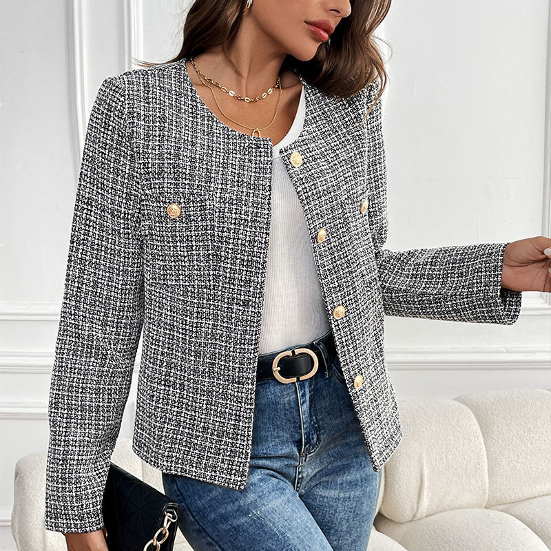 Damen Elegant geschnittene Blazerjacke Nord Taschen