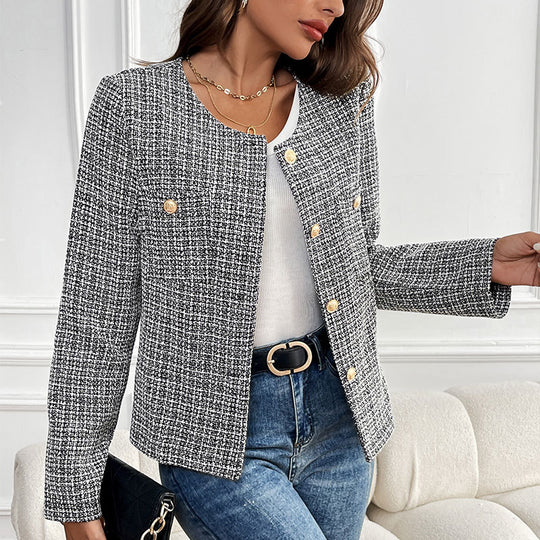 Damen Elegant geschnittene Blazerjacke Nord Taschen