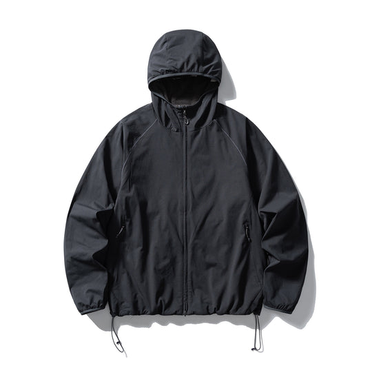 Unisex Leichte Kapuzen‑Softshelljacke mit Fleecegefütterter Innenkapuze und verstellbarem Saum Nord Taschen