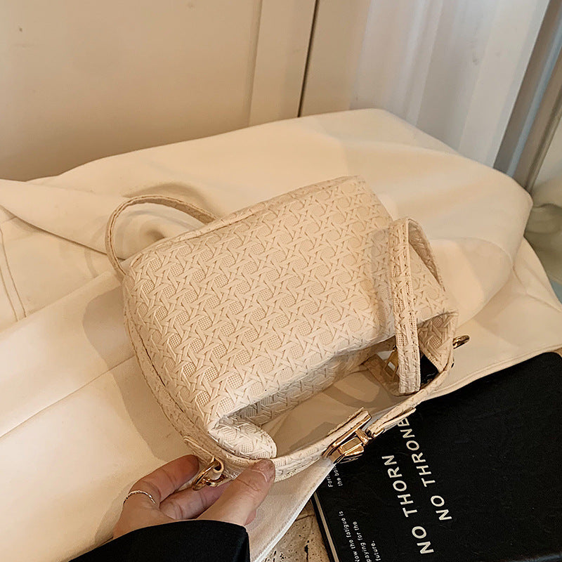 Damen strukturiertes Handtaschen-Design mit abnehmbarem Schulterriemen Nord Taschen