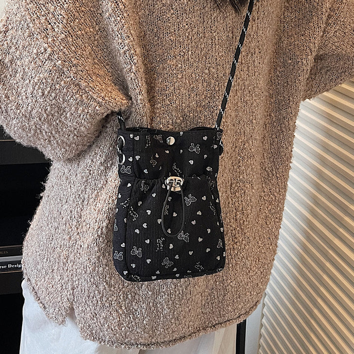 Damen Mini-Rucksackhandtasche mit verspieltem Käferdesign Nord Taschen