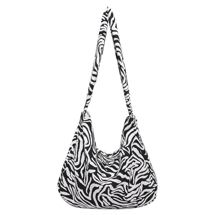 Damen trendy Beuteltasche im Zebra-Design Nord Taschen