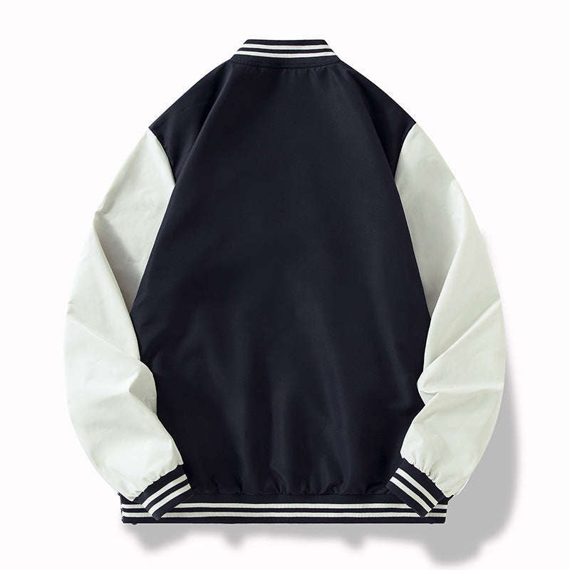 Herren Sportliche Baseballjacke Nord Taschen