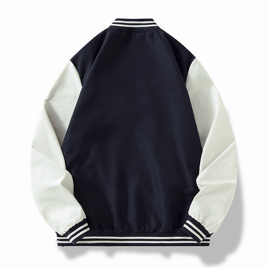 Herren Sportliche Baseballjacke Nord Taschen