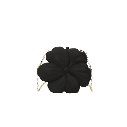 Damen-Clutch mit stilvollem Blumendesign und eleganter Kettenverzierung Nord Taschen