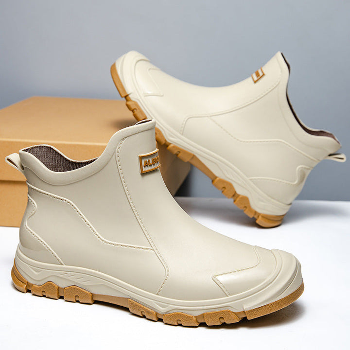 Herren Gummistiefel mit rutschfester Sohle und flexiblem Einstieg Nord Taschen
