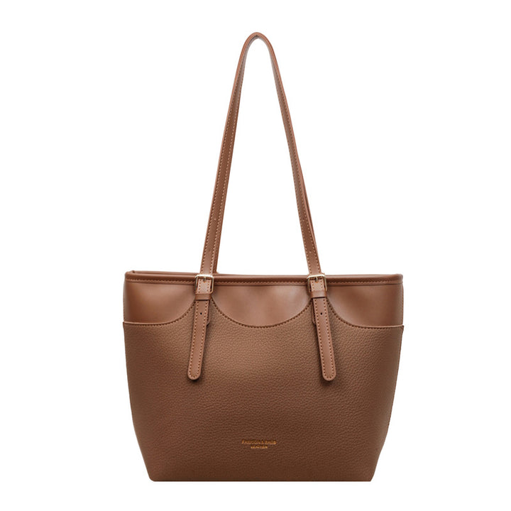Damen elegante Tragetasche mit strukturiertem Kunstleder Nord Taschen