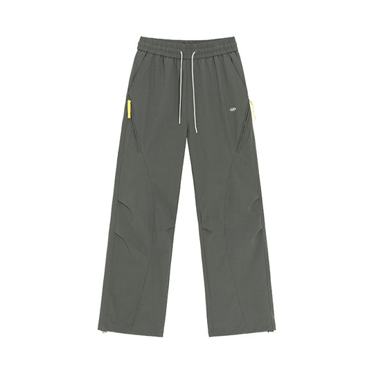 Damen Weite Utility-Trainingshose mit elastischem Bund, Reißverschlusstaschen & verstellbarem Saum Nord Taschen