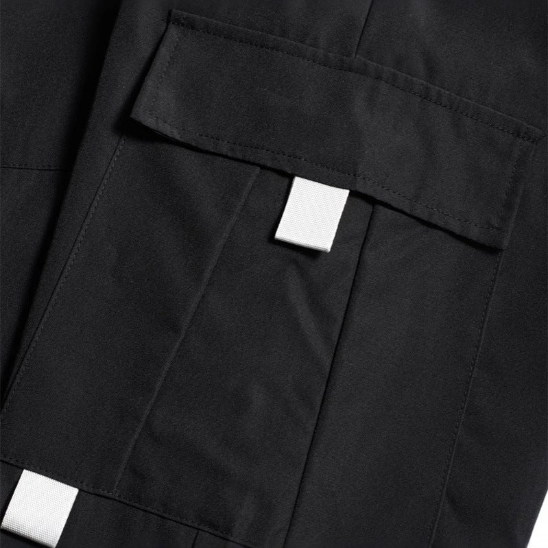 Herren Cargojogginghose mit Multifunktionstaschen, Tunnelzugbund & elastischen Beinabschlüssen Nord Taschen