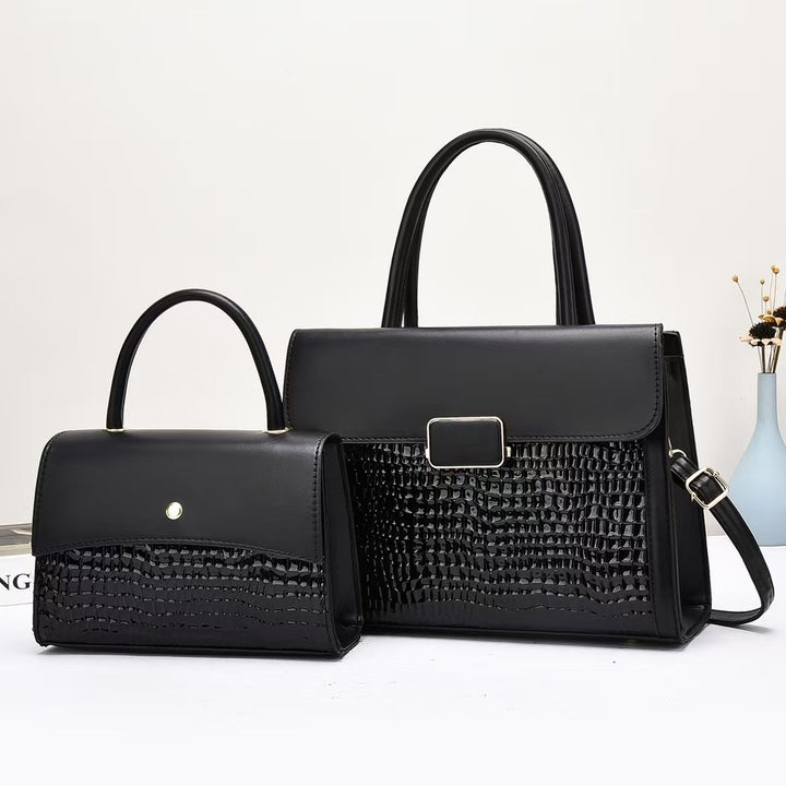 Damen elegante Handtasche mit abnehmbarer Mini-Tasche Nord Taschen