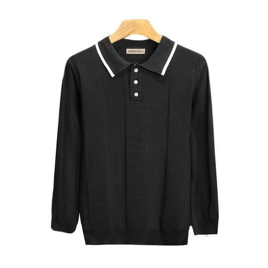 Herren lässiges Strickpullover Nord Taschen