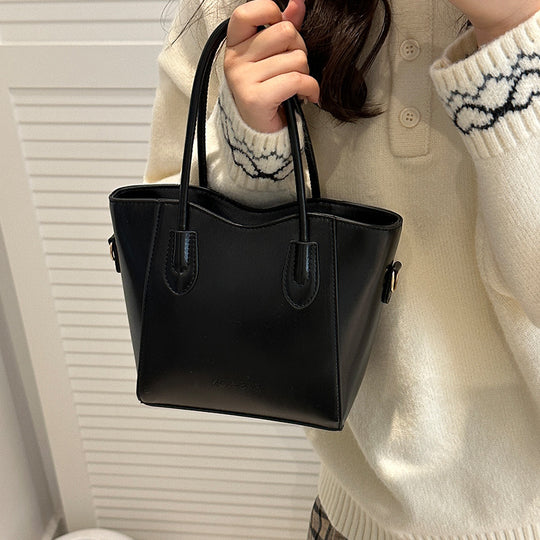 Damen elegante Handtasche mit abnehmbaren Schulterriemen und strukturierter Oberfläche Nord Taschen