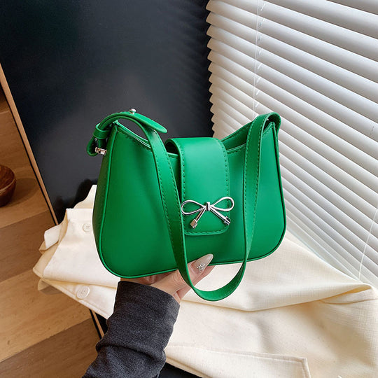 Damen Handtasche mit raffiniertem Knotenverschluss Nord Taschen