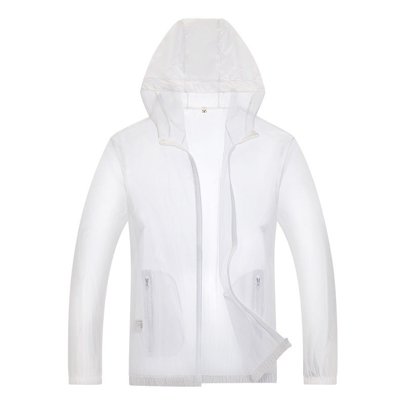 Herren ultraleichte Regenjacke mit verstellbarem Kapuzenbereich und reflektierenden Elementen Nord Taschen