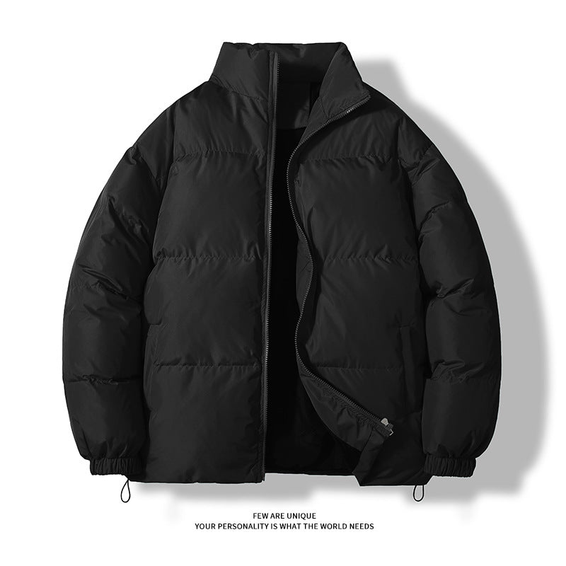 Unisex wattierte Steppjacke mit Stehkragen, zwei Taschen und elastischen Bündchen Nord Taschen