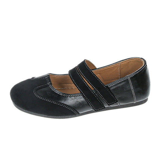 Damen Ballerina-Schuhe mit doppelt verstellbarem Riemen Nord Taschen