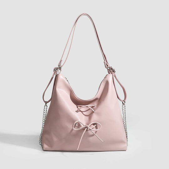Damen Hobo-Tasche mit verspieltem Kordelzug und metallischen Akzenten Nord Taschen