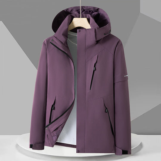 Damen Winddichte Funktionsjacke Nord Taschen