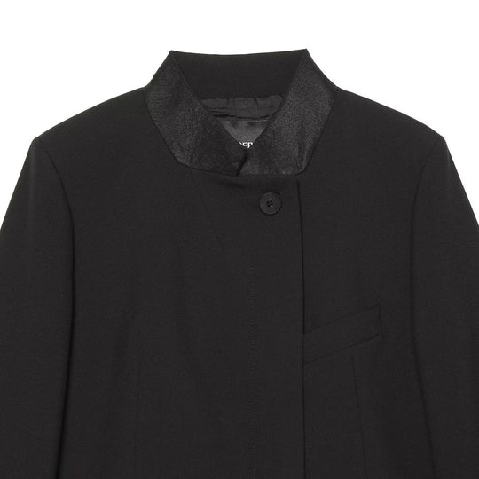 Damen Hochtaillierte Palazzo-Stoffhose mit Bundfalten und leicht verkürztem Saum Nord Taschen