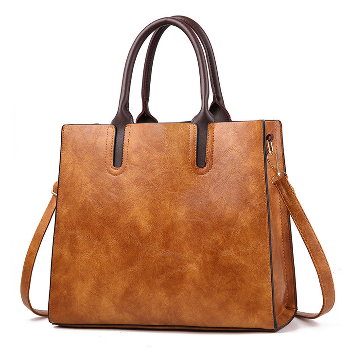 Damen elegante Tote-Handtasche mit abnehmbarem Schultergurt Nord Taschen