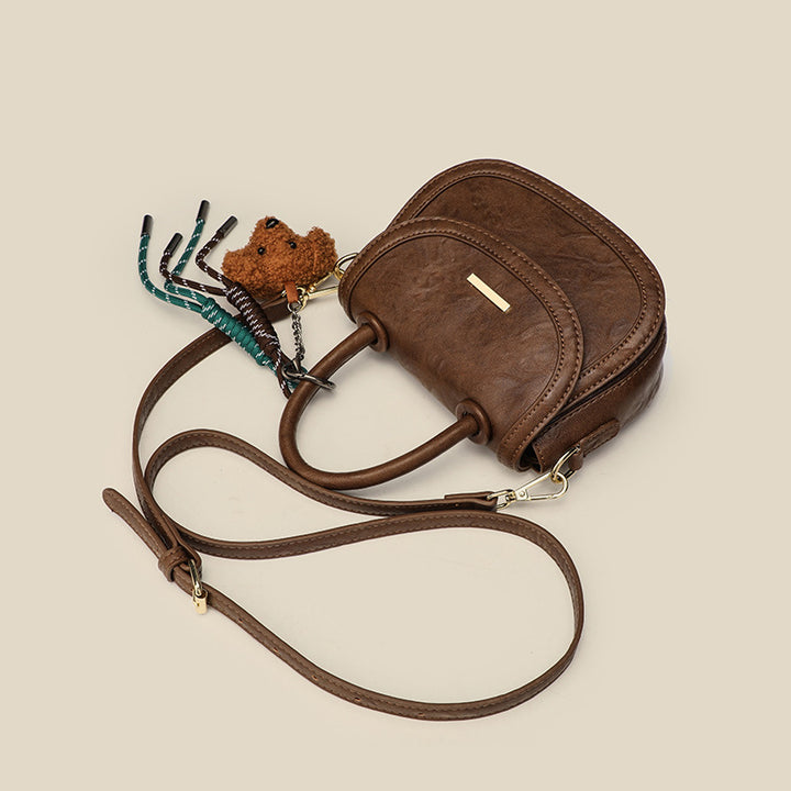 Damen Mini-Handtasche mit verspieltem Detail und hochwertigem Kunstleder Nord Taschen