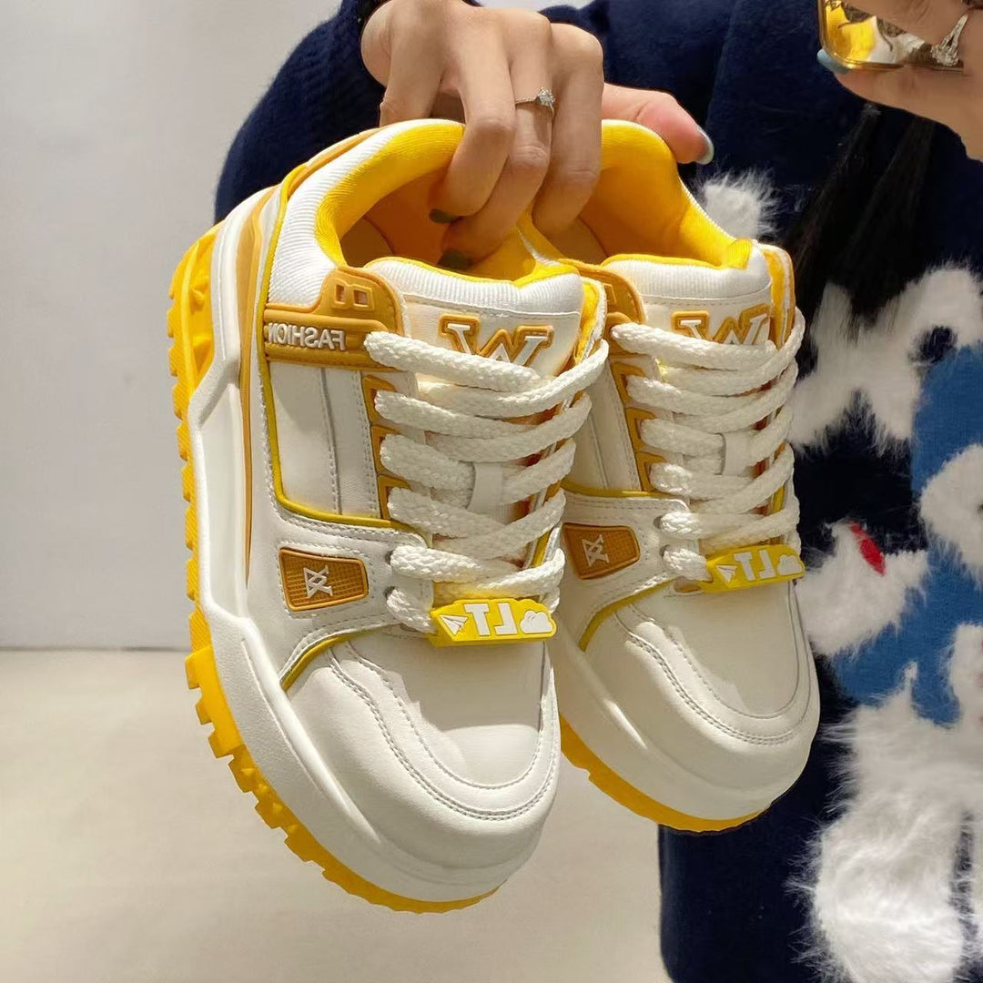 Damen Urbaner Lifestyle-Sneaker mit robustem Sohlenprofil