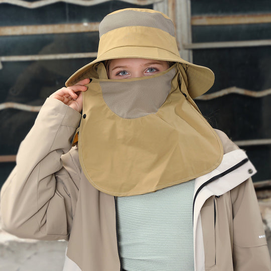 Nord Taschen | Vollabdeckung Gesicht Sonnenschutz Maske im Freien UV Eimer Hut
