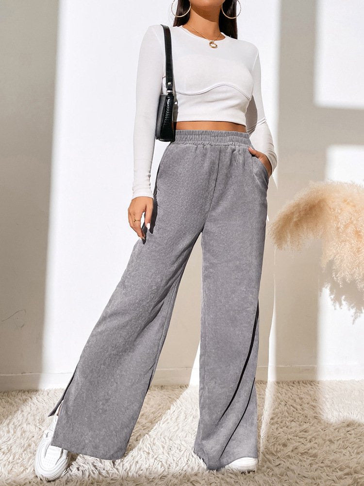 Damen Lässige und bequeme Cordhose Nord Taschen