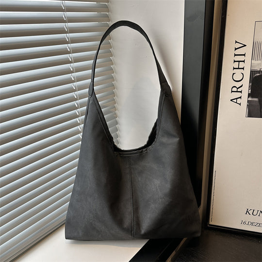 Damen elegante Hobo-Tasche aus weichem Kunstleder Nord Taschen