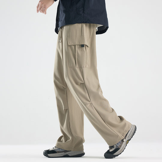 Herren Breite Tech‑Cargo‑Hose mit Utility‑Taschen und verstellbarem Bund Nord Taschen