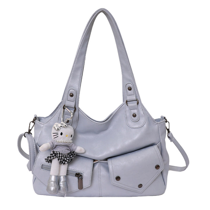 Damen modische Handtasche mit praktischem und verspieltem Anhänger Nord Taschen