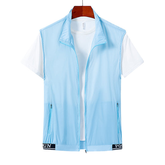 Herren Multifunktionale Windjacke mit Kapuze Nord Taschen
