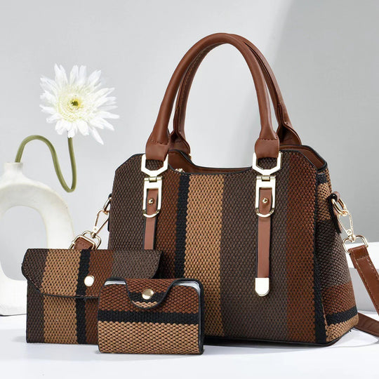 Damen vielseitige Handtasche mit modischen Accessoires Nord Taschen