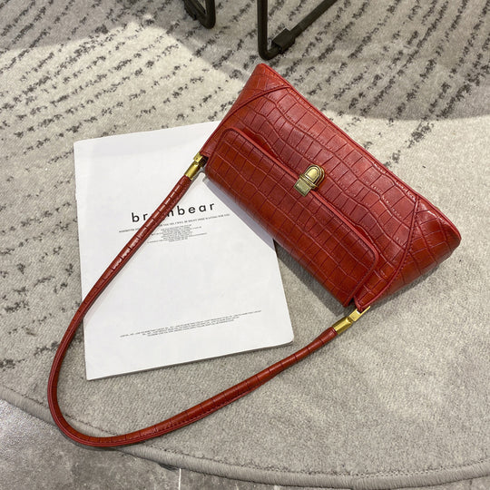 Damen elegante Handtasche mit modischem Design und strukturiertem Verschluss Nord Taschen