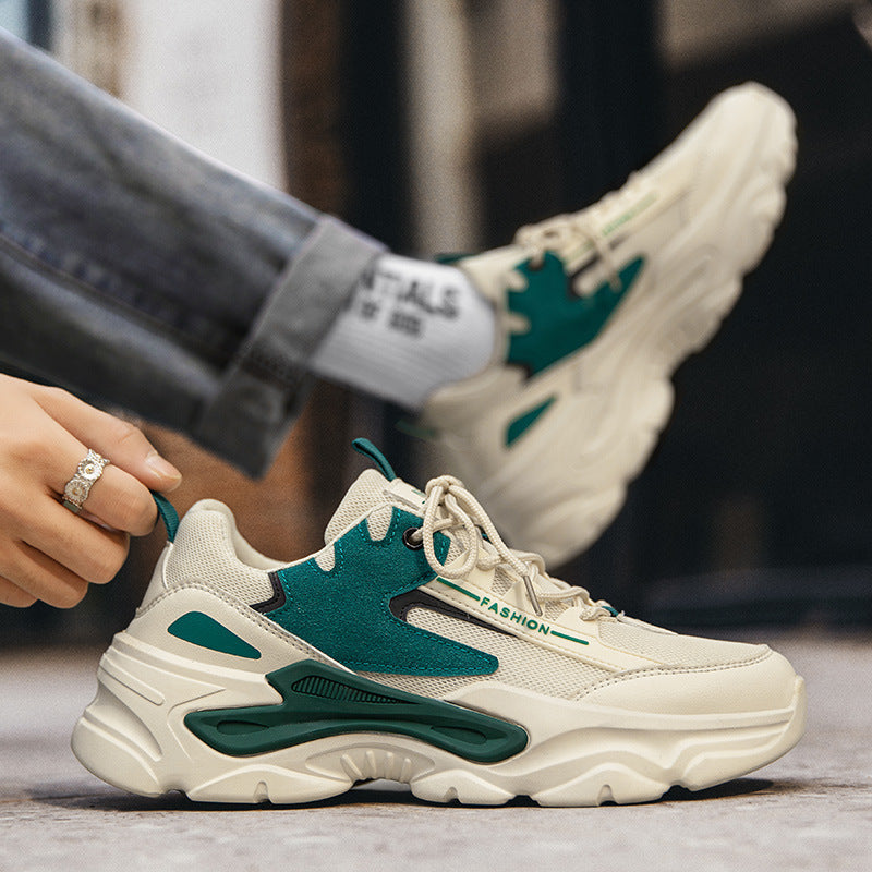 Damen Freizeit Sneakers mit atmungsaktivem Mesh-Obermaterial und stoßdämpfender Sohle