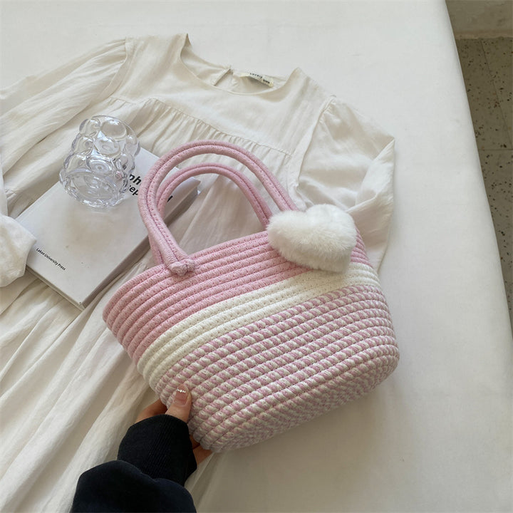 Damen Strandtasche mit elegantem gewebten Design Nord Taschen