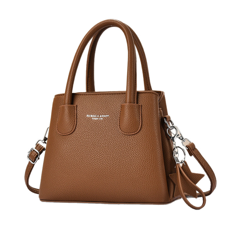 Damen modische Handtasche mit strukturiertem Obermaterial und abnehmbarem Schultergurt Nord Taschen