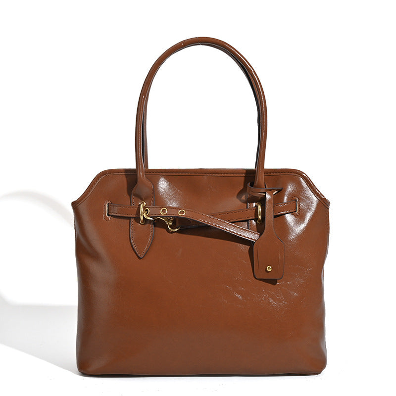 Damen elegante Henkeltasche mit edlen Details Nord Taschen