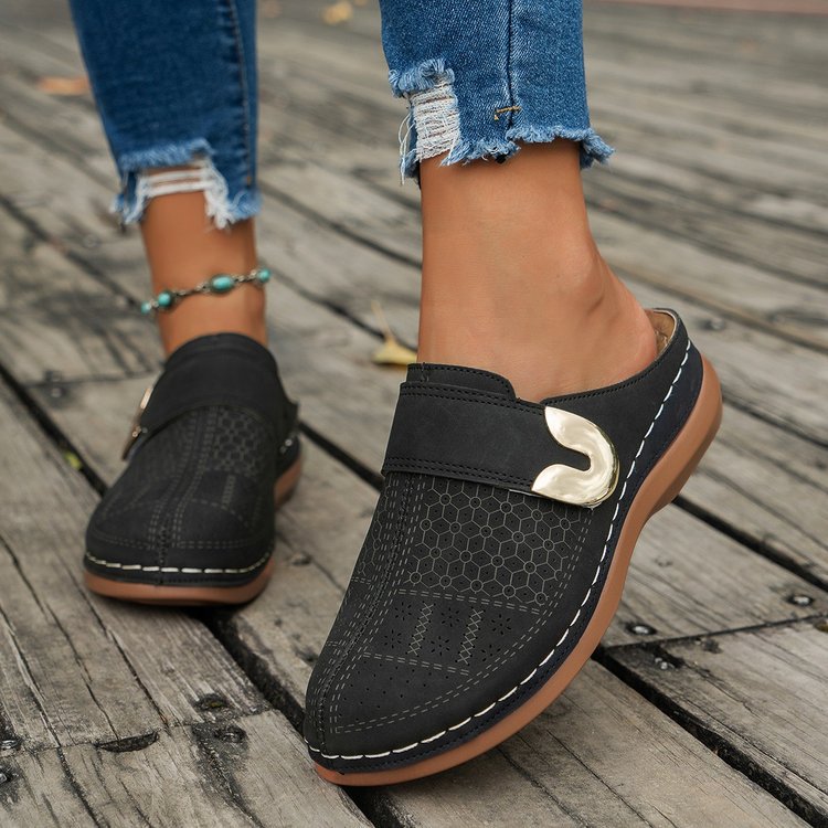 Damen Clogs mit ergonomischem Fußbett und modischem Design